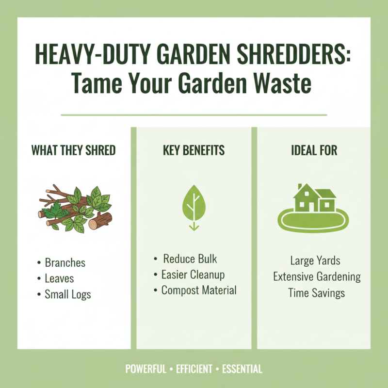 The Best Heavy Duty Garden Shredder for Your Gardening Needs?