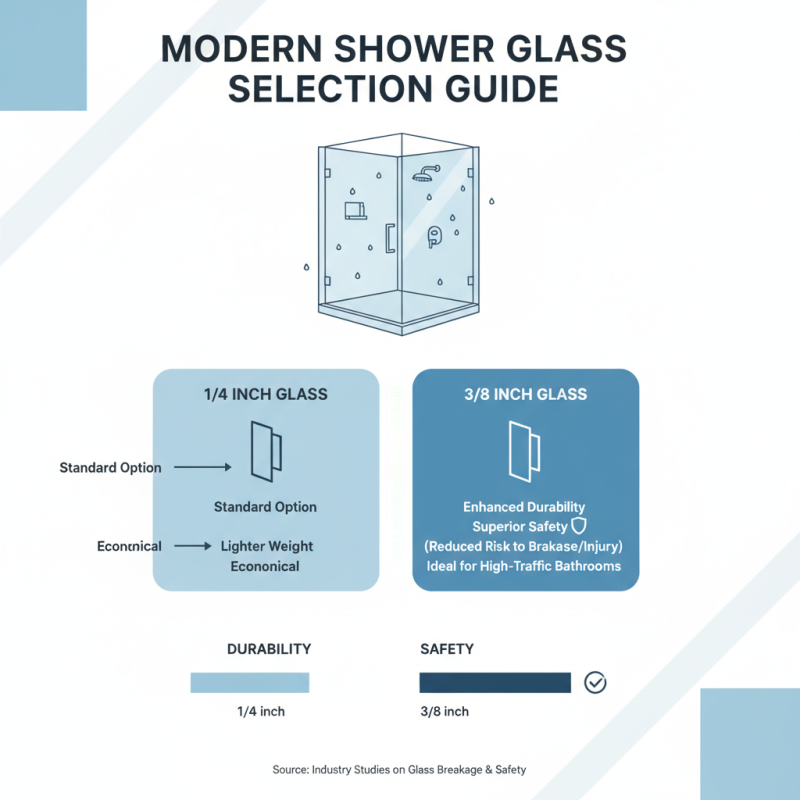 Best Shower Glass Options for Modern Bathrooms?