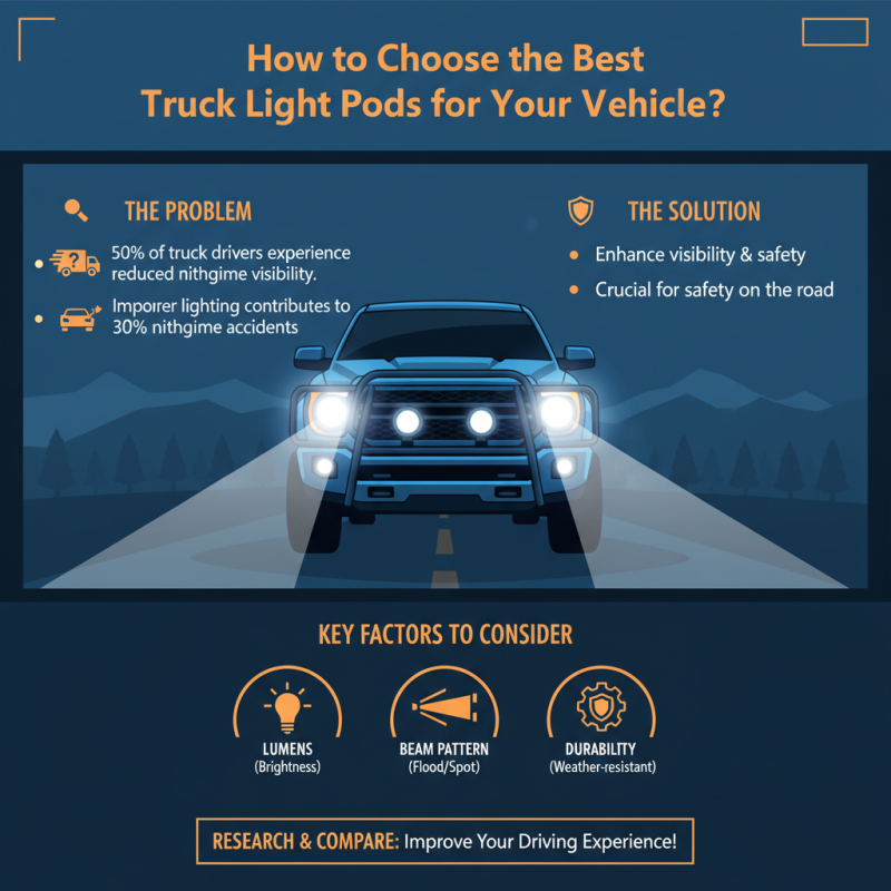 How to Choose the Best Truck Light Pods for Your Vehicle?