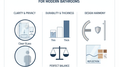 De bedste bruseglasmuligheder til moderne badeværelser?