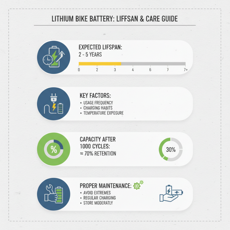 What is the Lifespan of a Lithium Bike Battery?