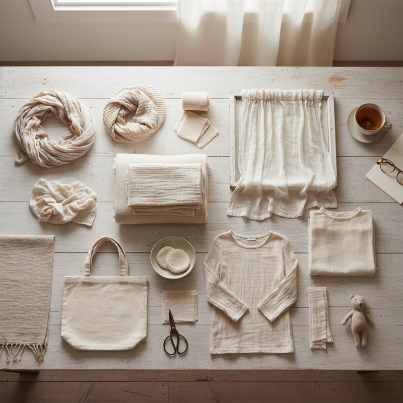 Top 10 Uses of Cotton Gauze Fabric for Everyday Life?