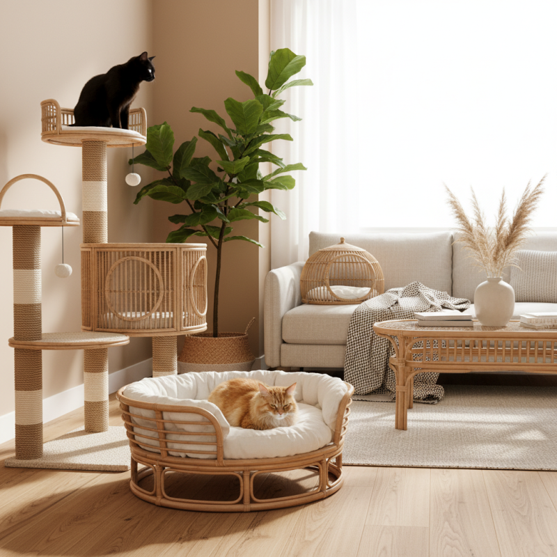 How to Choose Rattan Cat Furniture for Your Home?