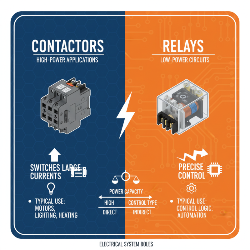 How to Choose Between Contactors and Relays for Your Project?