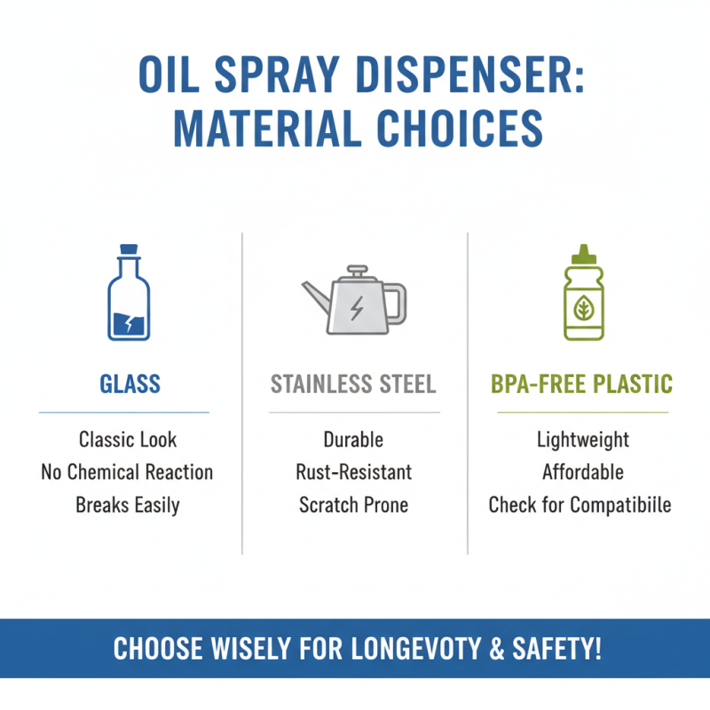 How to Choose the Best Oil Spray Dispenser for Your Kitchen?