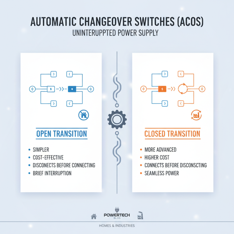 Best Automatic Change Over Switch for Reliable Power Switchover?