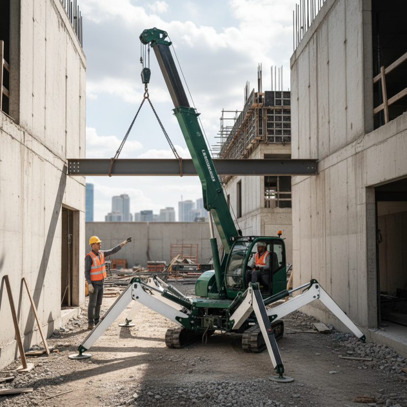 How to Use a Mini Crawler Spider Crane Effectively?
