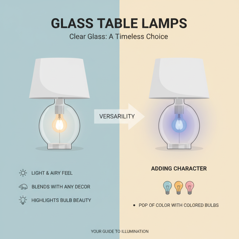 Best Glass Table Lamp Styles for Every Home Decor?