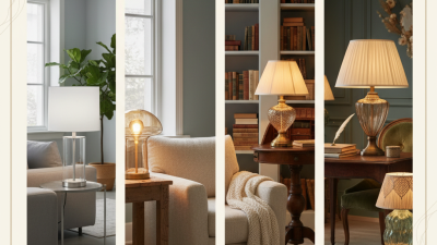 あらゆる家庭の装飾に最適なガラス製テーブルランプのスタイルとは?