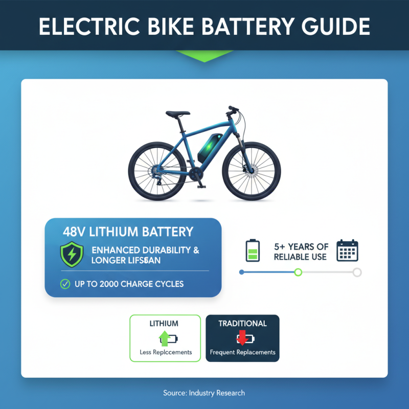 Top 10 Benefits of Using a 48v Lithium Battery for Electric Bikes?