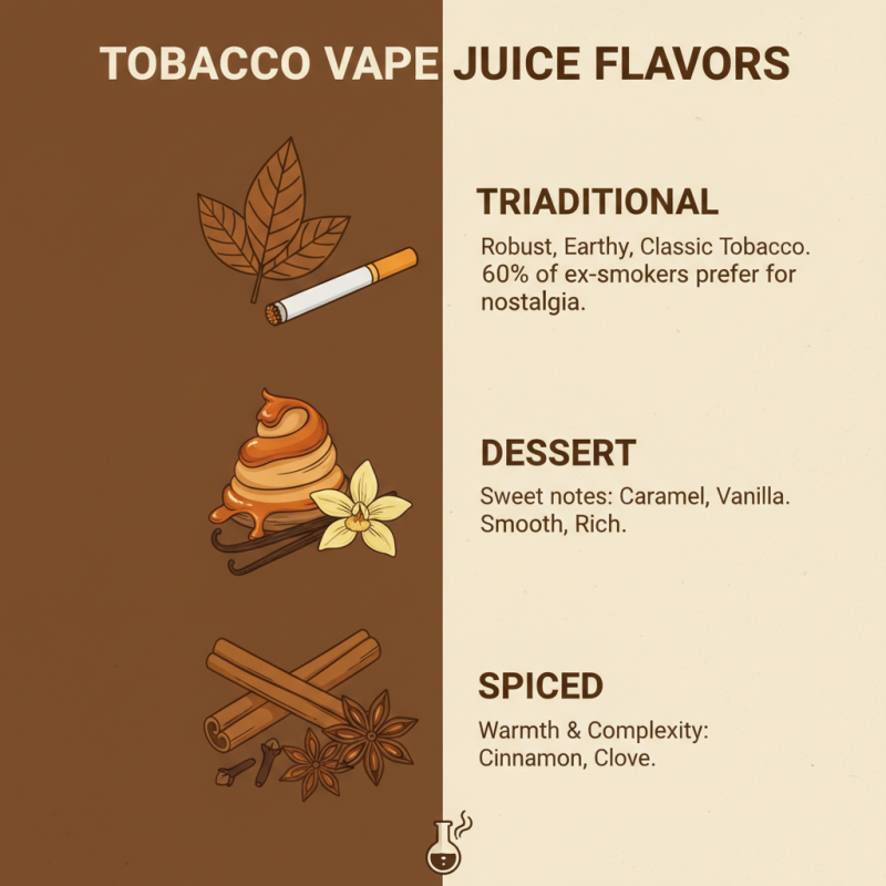 How to Choose the Best Tobacco Flavored Vape Juice?
