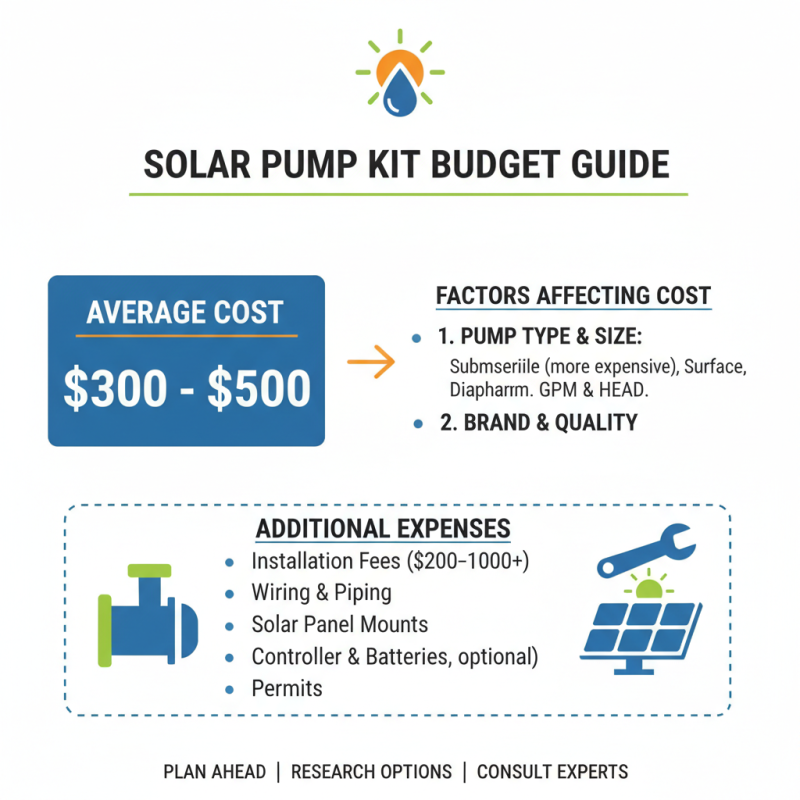 How to Choose the Best Solar Pump Kits for Your Needs?