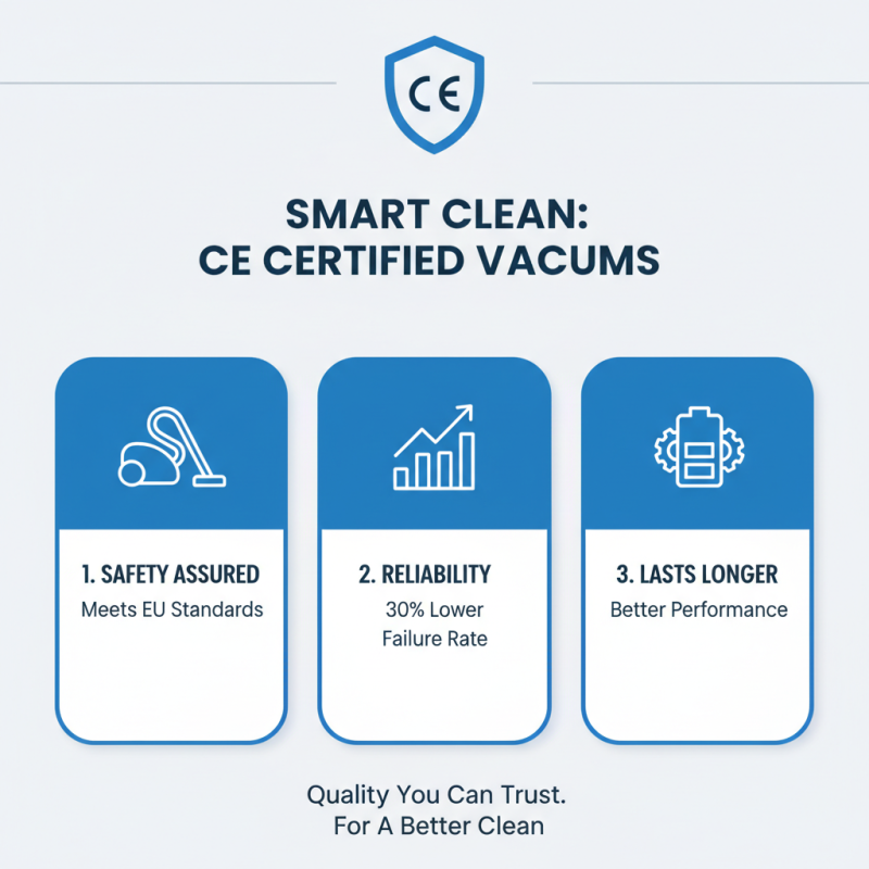 Why You Should Choose CE Certified Home Vacuum Cleaner Manufacturers?