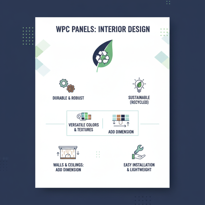What are the Benefits of Using Panel WPC Interior Design?