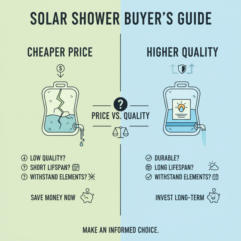 How to Choose a High Quality China Solar Shower Supplier for Your Needs?