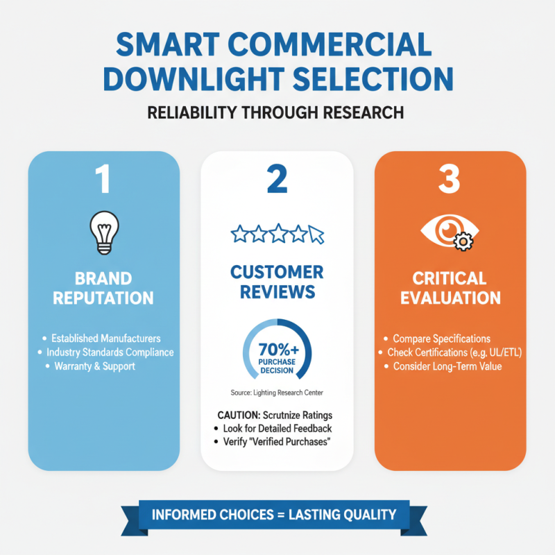How to Choose the Best Commercial Down Light for Your Business?