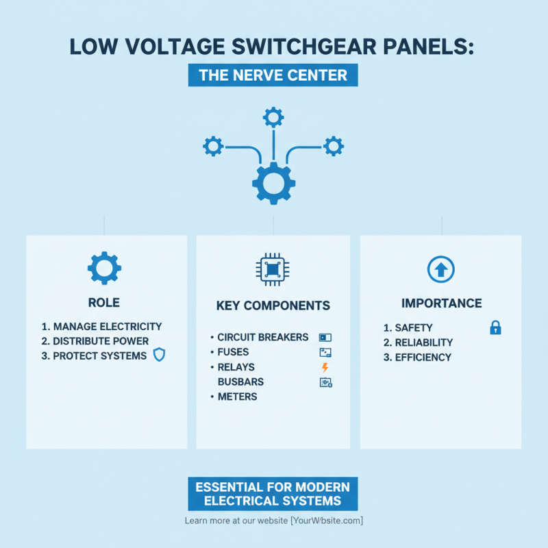 What is Low Voltage Switchgear Panel and Its Applications?