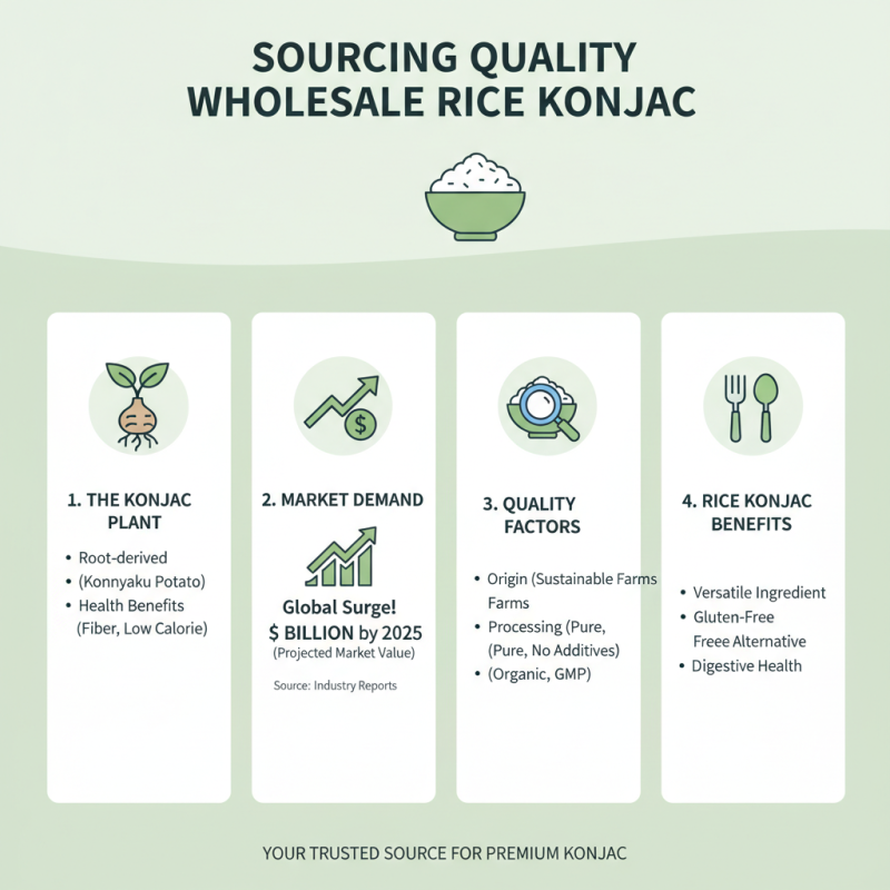 What is Custom Wholesale Rice Konjac and How is it Used?