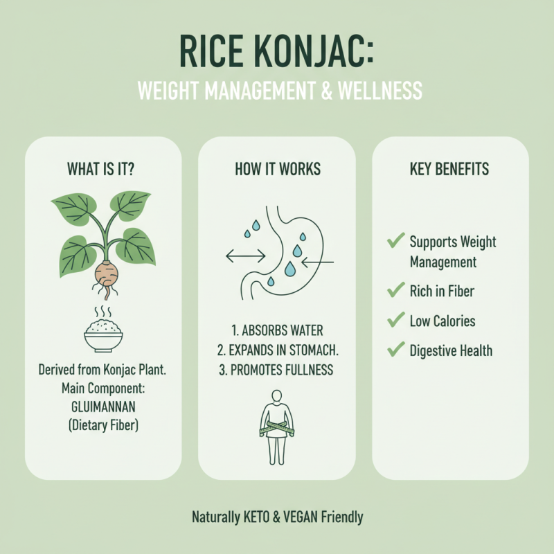 What is Custom Wholesale Rice Konjac and How is it Used?