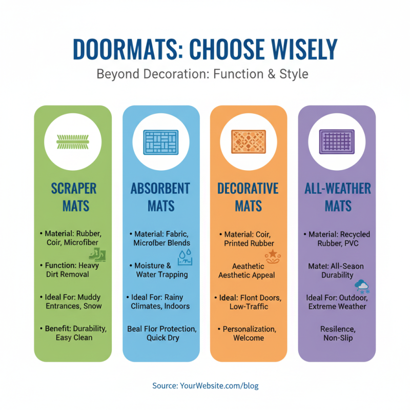 Why Choose an Entrance Door Mat for Your Home?