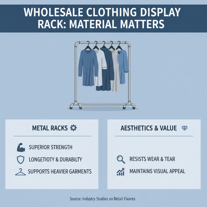 How to Choose the Best Wholesale High-Quality Clothes Display Rack?
