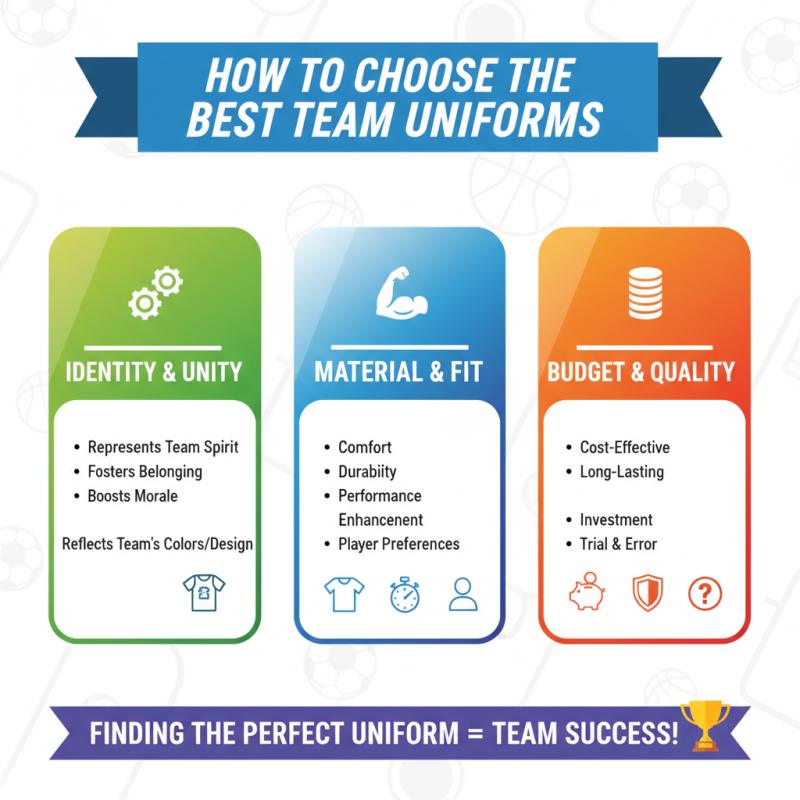 How to Choose the Best Team Uniforms for Your Sports Team?