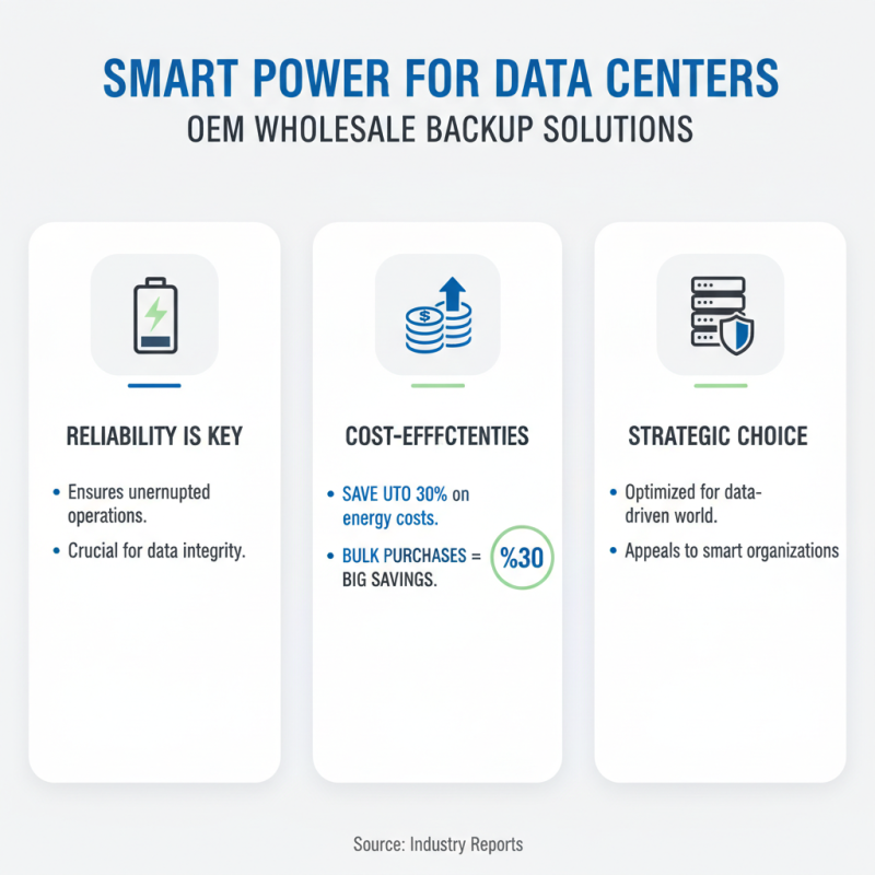 Why Choose OEM Wholesale Server Room Backup Power Solutions?