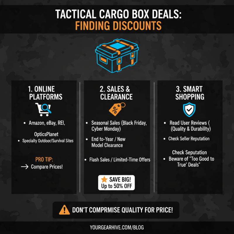 What is a Tactical Cargo Box and Where to Buy Discount Options?