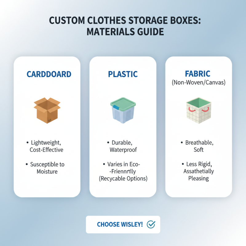 How to Choose the Best China Custom Clothes Storage Boxes Factories?