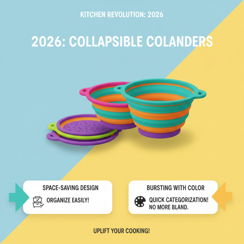 2026 Top Collapsible Colander Innovations You Need to Know?