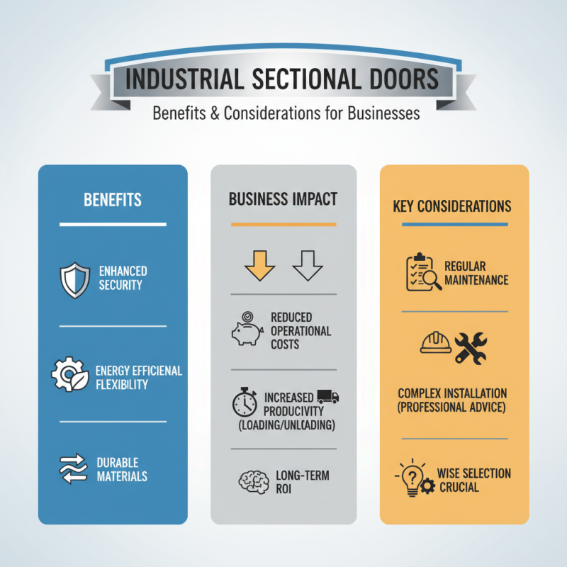 What are the Benefits of Industrial Sectional Doors?