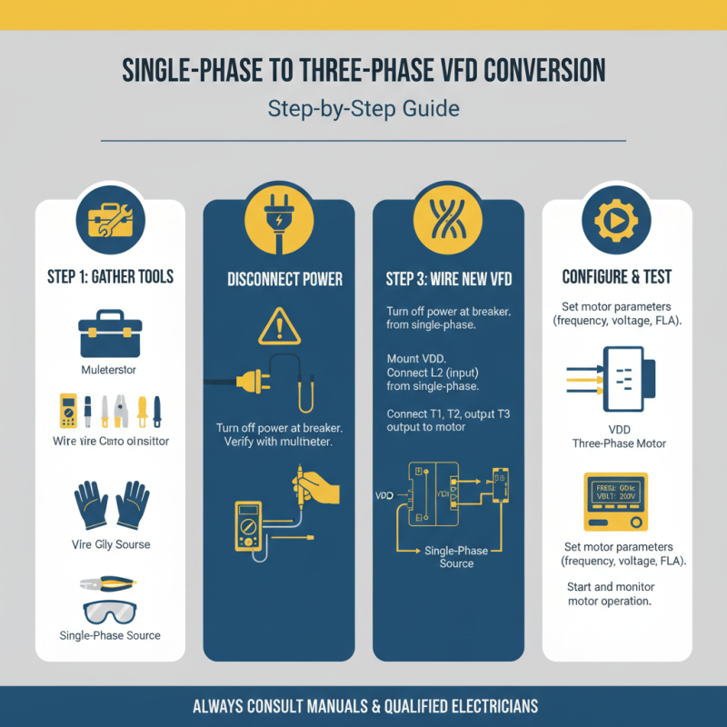 How to Convert Single Phase to Three Phase VFD Efficiently?