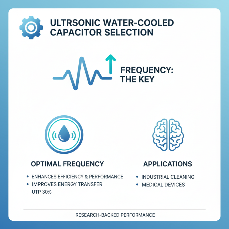 How to Choose an Ultrasonic Frequency Water Cooled Capacitor?
