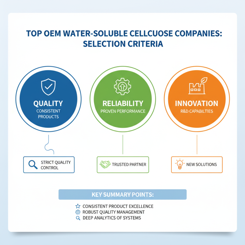 Best 5 OEM Water Soluble Cellulose Companies You Should Know?