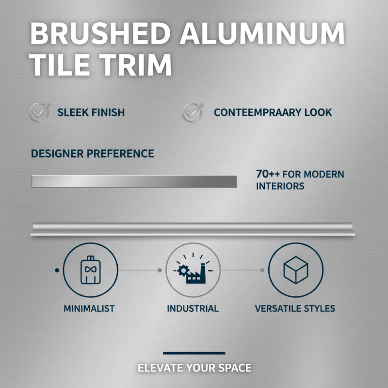 Top 10 Benefits of Brushed Aluminum Tile Trim in Home Design?