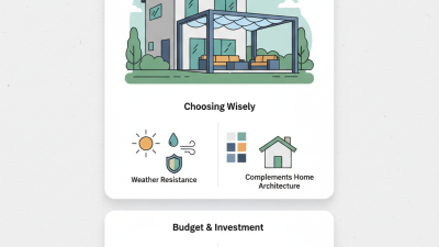 2026 Best PVC Awning Pergola Tips for Your Outdoor Space?