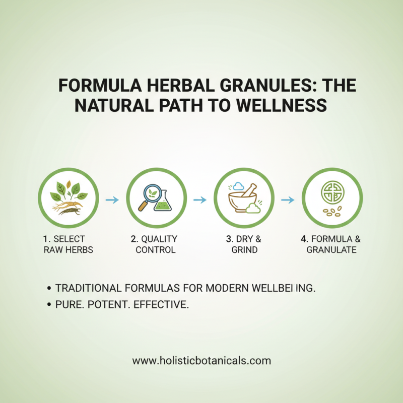 What Are Formula Herbal Granules and Their Benefits?