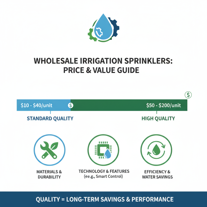 How to Choose Wholesale High-Quality Irrigation Water Sprinklers?