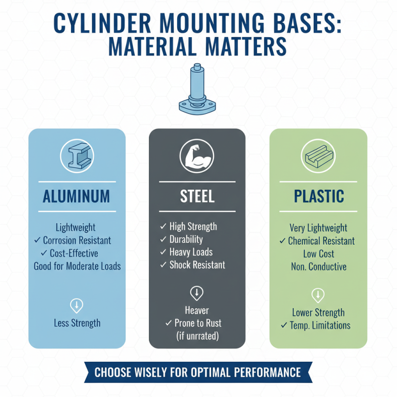 Essential Tips for Choosing the Right Cylinder Mounting Base?