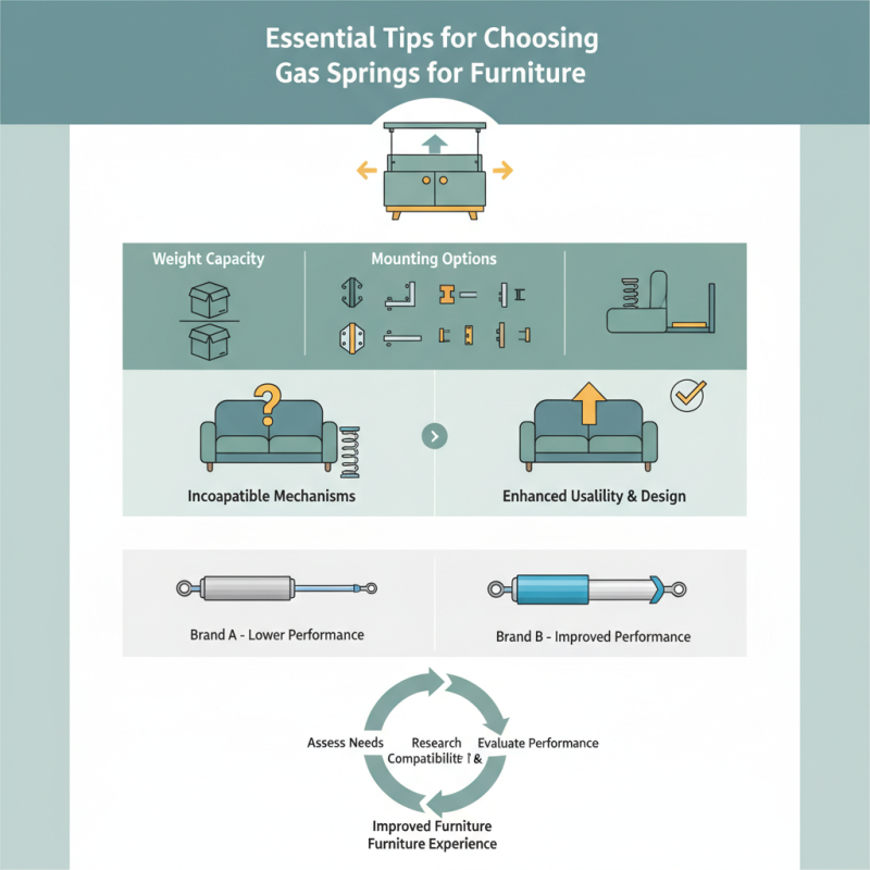 Essential Tips for Choosing Gas Springs for Furniture?