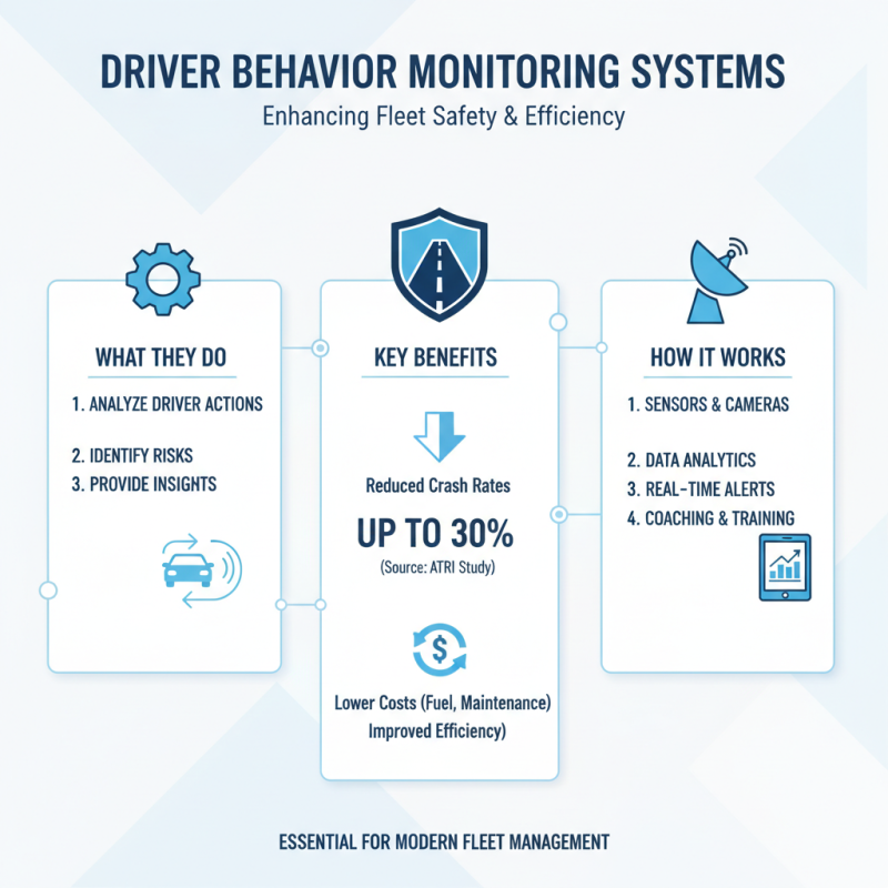 How to Improve Fleet Safety with Driver Behaviour Monitoring System?