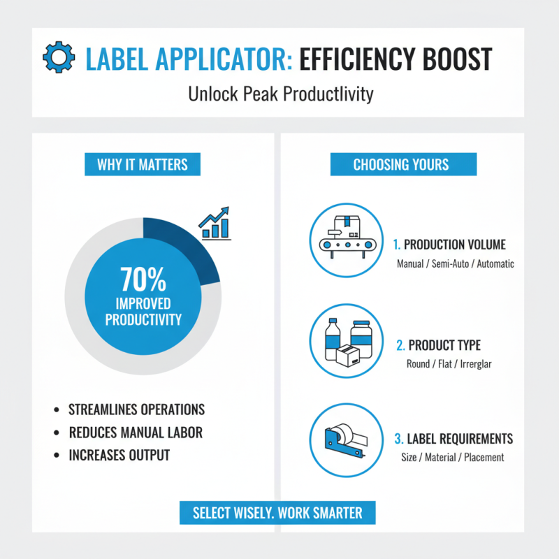 How to Use Self-Adhesive Label Applicators Effectively?