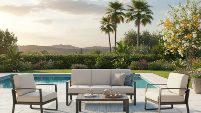 How to Choose the Best Aluminum Sofa for Your Patio?