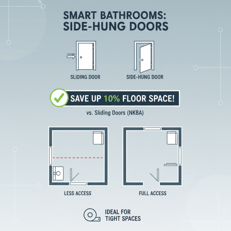 Best Bathroom Side-Hung Door Options for Small Spaces?