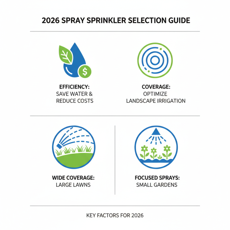 What are the Best Spray Sprinkler Types for 2026?