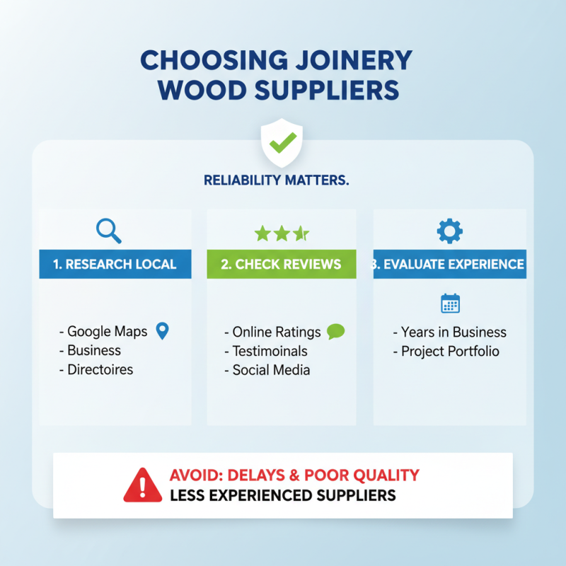 How to Choose the Best Joinery Wood Works for Your Project?