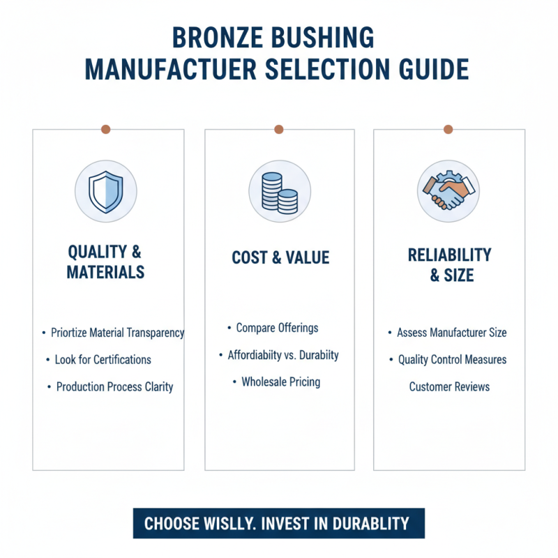 How to Find High Quality Cheap Bronze Bushing Service for Your Projects?