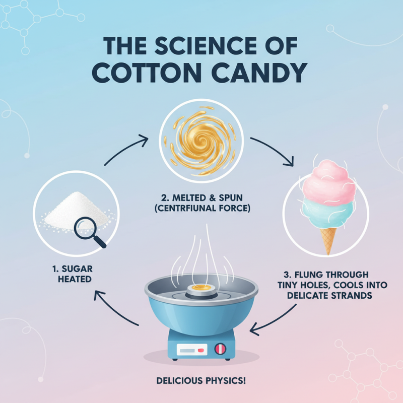 How to Make Machine Candy Cotton at Home Easily?