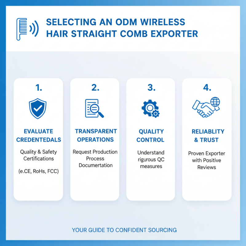 10 Tips for Choosing the Best Custom ODM Wireless Hair Straight Comb Exporter?