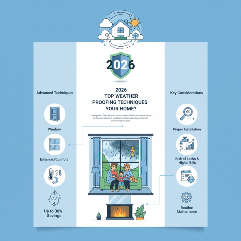 2026 Top Weather Proofing Techniques for Your Home?